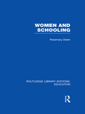 cover image of Women & Schooling